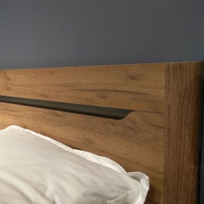 АФИНА А3в Кровать 1400 (крафт) в Приобье - priobie.ok-mebel.com | фото 4