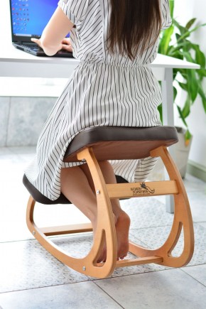 Балансирующий коленный стул Конёк Горбунёк (Сандал) в Приобье - priobie.ok-mebel.com | фото 3