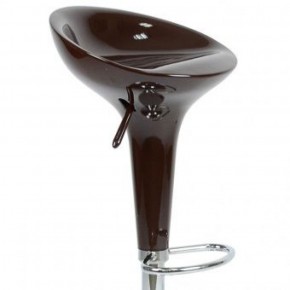 Барный стул Barneo N-100 Bomba темно-коричневый глянец в Приобье - priobie.ok-mebel.com | фото 2