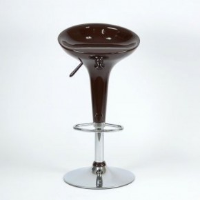 Барный стул Barneo N-100 Bomba темно-коричневый глянец в Приобье - priobie.ok-mebel.com | фото 4