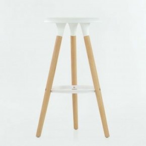 Барный стул Barneo N-19 Modern интерьерный белый в Приобье - priobie.ok-mebel.com | фото 4
