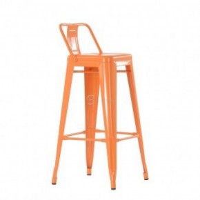 Барный стул Barneo N-242 Tolix Style 2003 Оранжевый в Приобье - priobie.ok-mebel.com | фото