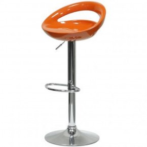 Барный стул Barneo N-6 Disco оранжевый глянец в Приобье - priobie.ok-mebel.com | фото