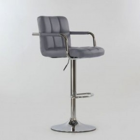 Барный стул Barneo N-69 Kruger Arm Серый в Приобье - priobie.ok-mebel.com | фото 4