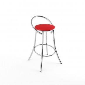 Барный стул Фуриант красный матовый-803м в Приобье - priobie.ok-mebel.com | фото