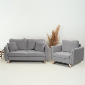 Комплект мягкой мебели 6134+6135 (диван+кресло) в Приобье - priobie.ok-mebel.com | фото