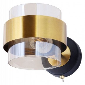 Бра Arte Lamp Carlo A8205AP-1BK в Приобье - priobie.ok-mebel.com | фото