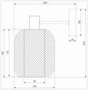 Бра Eurosvet Voile 30192/1 золото в Приобье - priobie.ok-mebel.com | фото 4