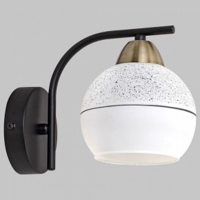 Бра Imex MD.8136 MD.8136-1-W-BK+AB в Приобье - priobie.ok-mebel.com | фото