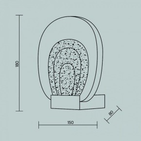 Бра Maytoni Biology MOD367WL-L3BSK в Приобье - priobie.ok-mebel.com | фото 4