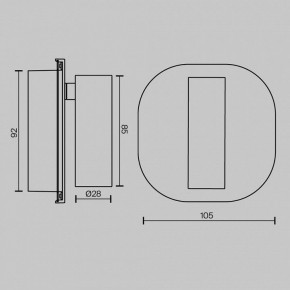 Бра Maytoni Ego C175WL-9W-2.7-4K-MG в Приобье - priobie.ok-mebel.com | фото 5