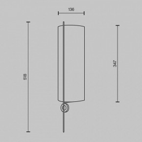 Бра Maytoni Glamping MOD437WL-02BG1 в Приобье - priobie.ok-mebel.com | фото 2
