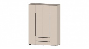 БРИТАНА Шкаф 4х створчатый (кашемир) в Приобье - priobie.ok-mebel.com | фото