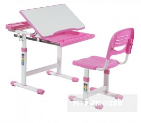 Комплект парта + стул трансформеры Cantare Pink в Приобье - priobie.ok-mebel.com | фото