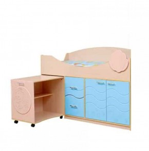 Набор мебели для детской Юниор -12.2 (700*1860) МДФ матовый в Приобье - priobie.ok-mebel.com | фото 4