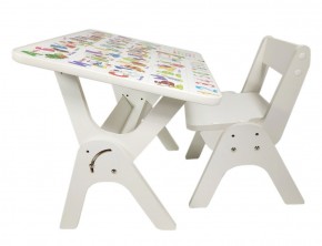 Детский растущий стол-парта и стул Я САМ "Умка" (Алфавит) в Приобье - priobie.ok-mebel.com | фото 3