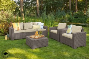 Диван Калифорния 3-х местный (California 2 Sofa), капучино в Приобье - priobie.ok-mebel.com | фото 3