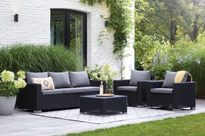 Диван Калифорния 3-х местный (California 3 Sofa), графит в Приобье - priobie.ok-mebel.com | фото 3