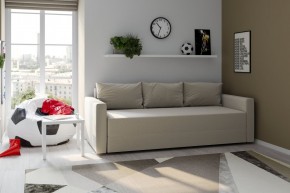 Диван-кровать Вало светло-серый, ткань рогожка в Приобье - priobie.ok-mebel.com | фото 2