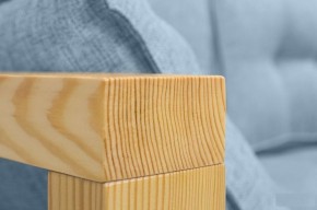 Диван одноместный DEmoku Д-1 (Беж/Холодный серый) в Приобье - priobie.ok-mebel.com | фото 3