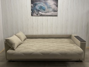 Диван Престиж-15 (НПБ+МДФ) велюр Sensey moonlight в Приобье - priobie.ok-mebel.com | фото 3