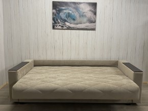 Диван Престиж-15 (НПБ+МДФ) велюр Sensey moonlight в Приобье - priobie.ok-mebel.com | фото 4
