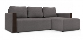Диван угловой Алиса 3 Vital DOVE  - Teos Dark Brown в Приобье - priobie.ok-mebel.com | фото