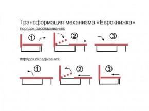 Диван угловой Алиса Bahama RED без подлокотников в Приобье - priobie.ok-mebel.com | фото 4