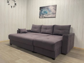 Диван угловой Комфорт-3 (НПБ+МДФ) велюр Monaco 8 в Приобье - priobie.ok-mebel.com | фото 2