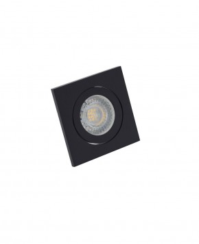 DK2016-BK Встраиваемый светильник, IP 20, 50 Вт, GU10, черный, алюминий в Приобье - priobie.ok-mebel.com | фото