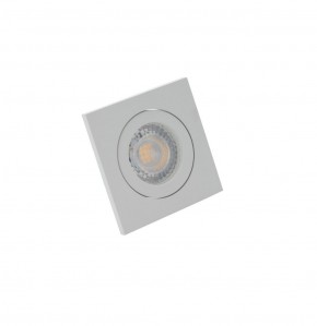 DK2016-WH Встраиваемый светильник, IP 20, 50 Вт, GU10, белый, алюминий в Приобье - priobie.ok-mebel.com | фото
