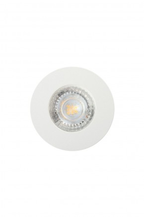 DK2030-WH Встраиваемый светильник, IP 20, 50 Вт, GU10, белый, алюминий в Приобье - priobie.ok-mebel.com | фото