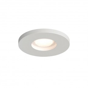 DK2036-WH Встраиваемый светильник влагозащ., IP 44, до 15 Вт, GU10, LED, белый, алюминий в Приобье - priobie.ok-mebel.com | фото 3