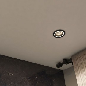 DK2060-BK Встраиваемый светильник IP 20, до 15 Вт, GU10, LED, черный, алюминий в Приобье - priobie.ok-mebel.com | фото 4