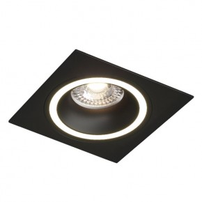 DK2061-BK Встраиваемый светильник IP 20, до 15 Вт, GU10, LED, черный, алюминий в Приобье - priobie.ok-mebel.com | фото