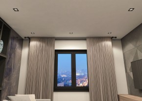 DK2061-BK Встраиваемый светильник IP 20, до 15 Вт, GU10, LED, черный, алюминий в Приобье - priobie.ok-mebel.com | фото 3