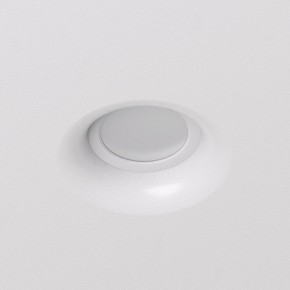 DK2080-WH Встраиваемый точечный светильник для натяжных ПВХ потолков INVIZ, IP 20, до 9 Вт, GU10, LED, белый, ABS-пластик в Приобье - priobie.ok-mebel.com | фото 2