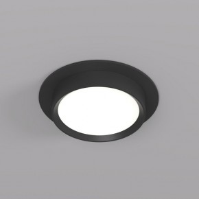 DK2090-BK Встраиваемый светильник FLAT, IP 20, до 15 Вт, GX53, LED, черный, алюминий в Приобье - priobie.ok-mebel.com | фото
