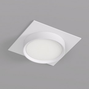 DK2091-WH Встраиваемый светильник FLAT, IP 20, до 15 Вт, GX53, LED, белый, алюминий в Приобье - priobie.ok-mebel.com | фото 2
