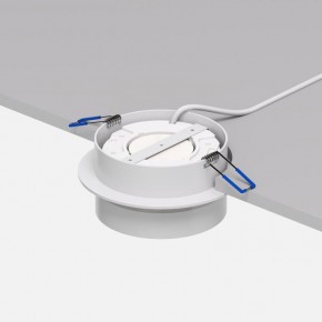 DK2100-WH Встраиваемый светильник NIKO, IP 20, до 15 Вт, GX53, LED, белый, акрил, алюминий в Приобье - priobie.ok-mebel.com | фото 4