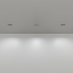 DK2514-WB Встраиваемый светильник SPACE со светодиодом L126mm 220V 10W 38° 4000К IP20 белый/черный алюминий в Приобье - priobie.ok-mebel.com | фото 4