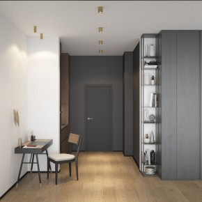 DK2615-SB Накладной светильник SHINE TUBE со светодиодом, D45*H115, IP20, 3000К, 7W, RA?90, сатинированная латунь, алюминий в Приобье - priobie.ok-mebel.com | фото 4