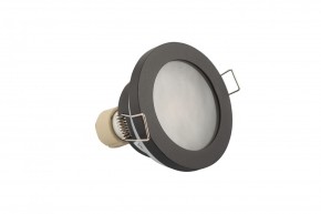 DK3012-BK Встраиваемый светильник влагозащ., IP 44, 50 Вт, GU10, черный, алюминий в Приобье - priobie.ok-mebel.com | фото 4