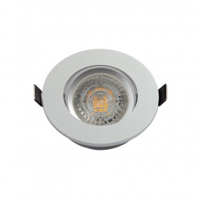 DK3020-CM Встраиваемый светильник, IP 20, 10 Вт, GU5.3, LED, серый, пластик в Приобье - priobie.ok-mebel.com | фото 2