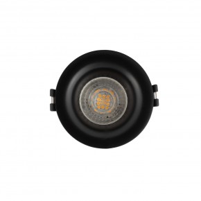 DK3024-BK Встраиваемый светильник, IP 20, 10 Вт, GU5.3, LED, черный, пластик в Приобье - priobie.ok-mebel.com | фото 2