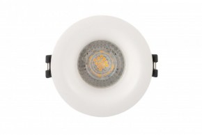 DK3024-WH Встраиваемый светильник, IP 20, 10 Вт, GU5.3, LED, белый, пластик в Приобье - priobie.ok-mebel.com | фото 2