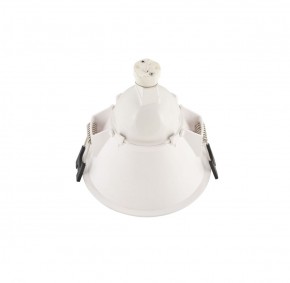 DK3026-WB Встраиваемый светильник, IP 20, 10 Вт, GU5.3, LED, белый/черный, пластик в Приобье - priobie.ok-mebel.com | фото 5
