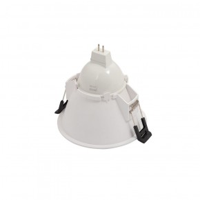 DK3026-WH Встраиваемый светильник, IP 20, 10 Вт, GU5.3, LED, белый, пластик в Приобье - priobie.ok-mebel.com | фото 3