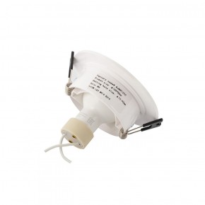 DK3029-WH Встраиваемый светильник, IP 20, 10 Вт, GU5.3, LED, белый, пластик в Приобье - priobie.ok-mebel.com | фото 3