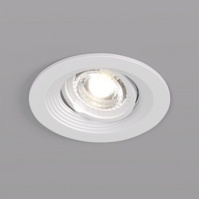 DK3029-WH Встраиваемый светильник, IP 20, 10 Вт, GU5.3, LED, белый, пластик в Приобье - priobie.ok-mebel.com | фото